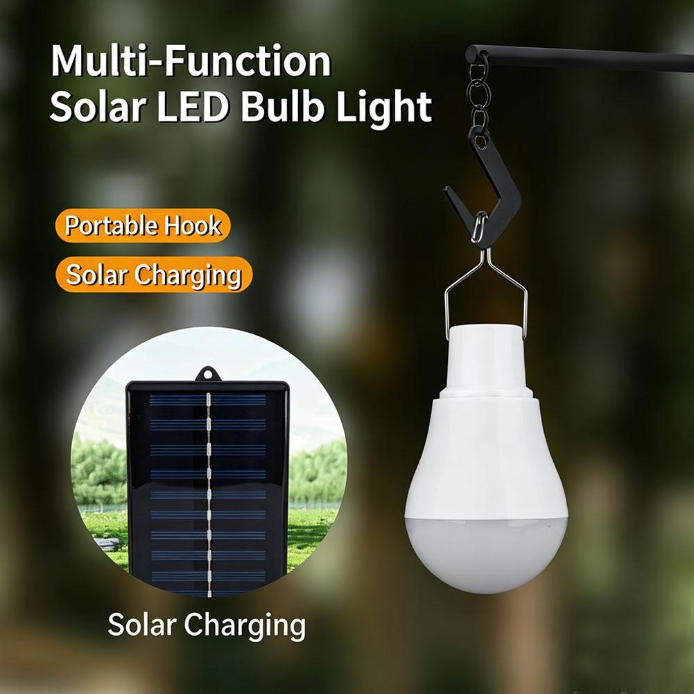 Solar LED Light Bulb IP65 Wate - огляд і ціна Power Outage Light