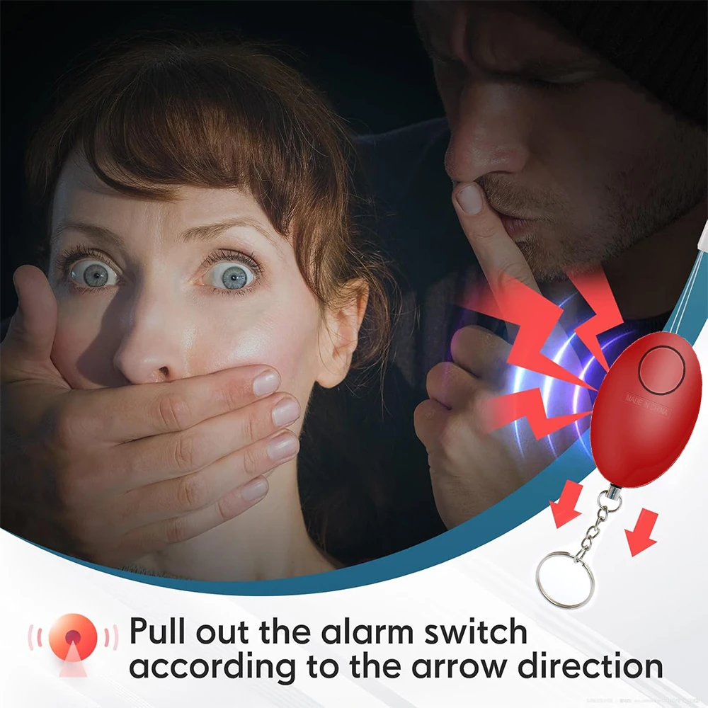 120dB Self-Defense Keychain Sa - огляд і ціна Personal Alarm Keychain