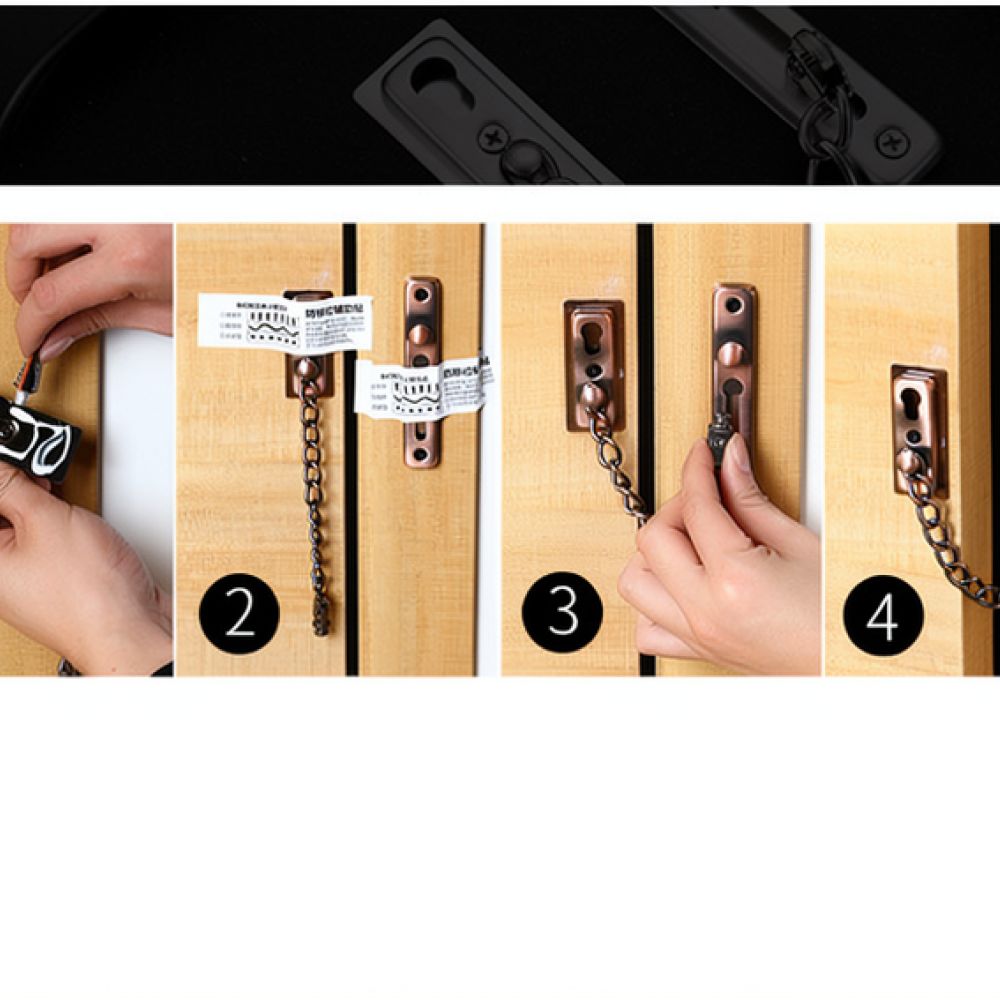 Security Guard Door Chain Lock - огляд і ціна Security Chain Door
